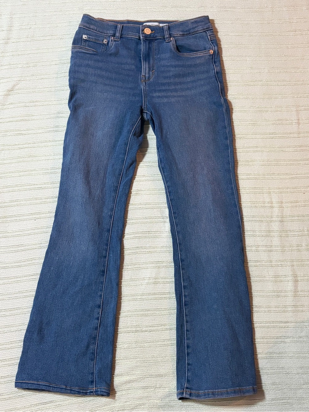 Levi's Girls Dark Blue Flared Jeans